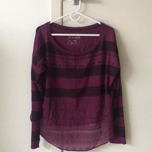 Free people crop long sleeve